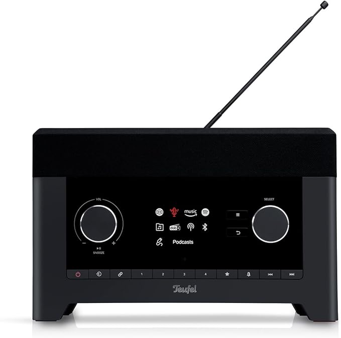 Teufel Radio 3SIXTY – Prémiové digitální rádio a Bluetooth reproduktor